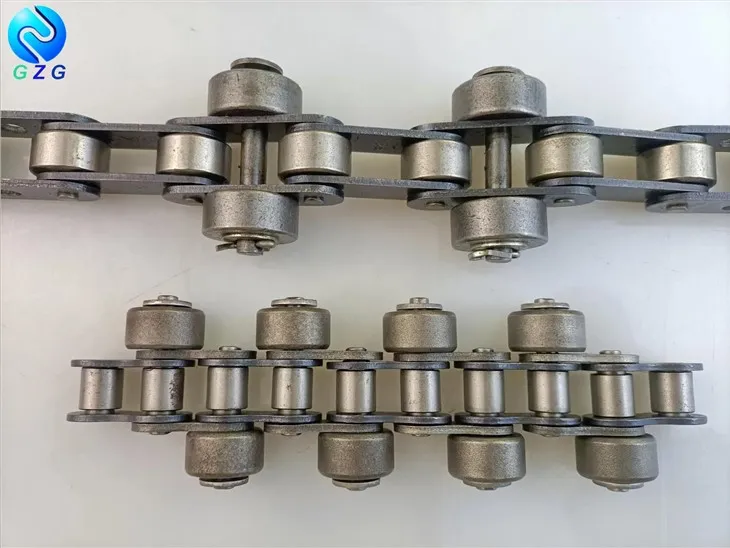 船外ローラー付きコンベヤーチェーン